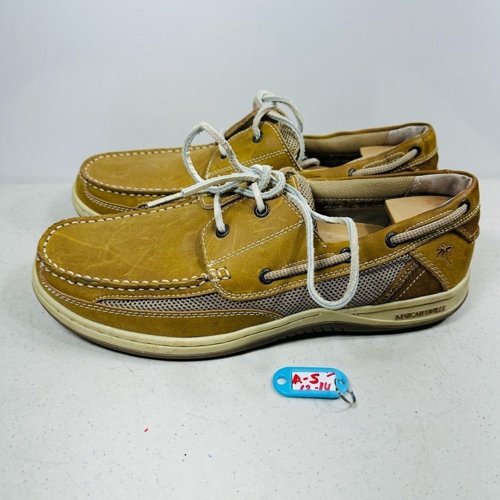 Margaritaville Mens Anchor Boat Shoes size 13